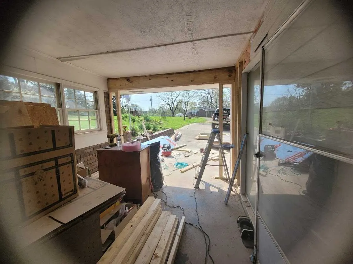 Air movers and dehumidifier for Water Mitigation Services in Perry